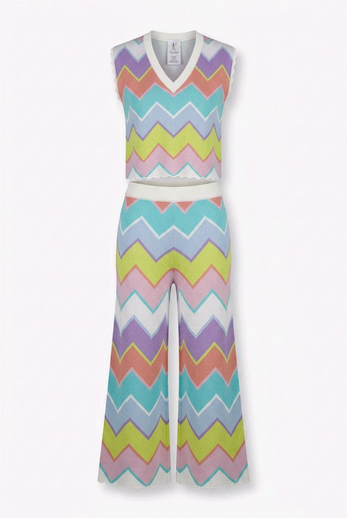SET CHALECO Y PANTALON COLORES