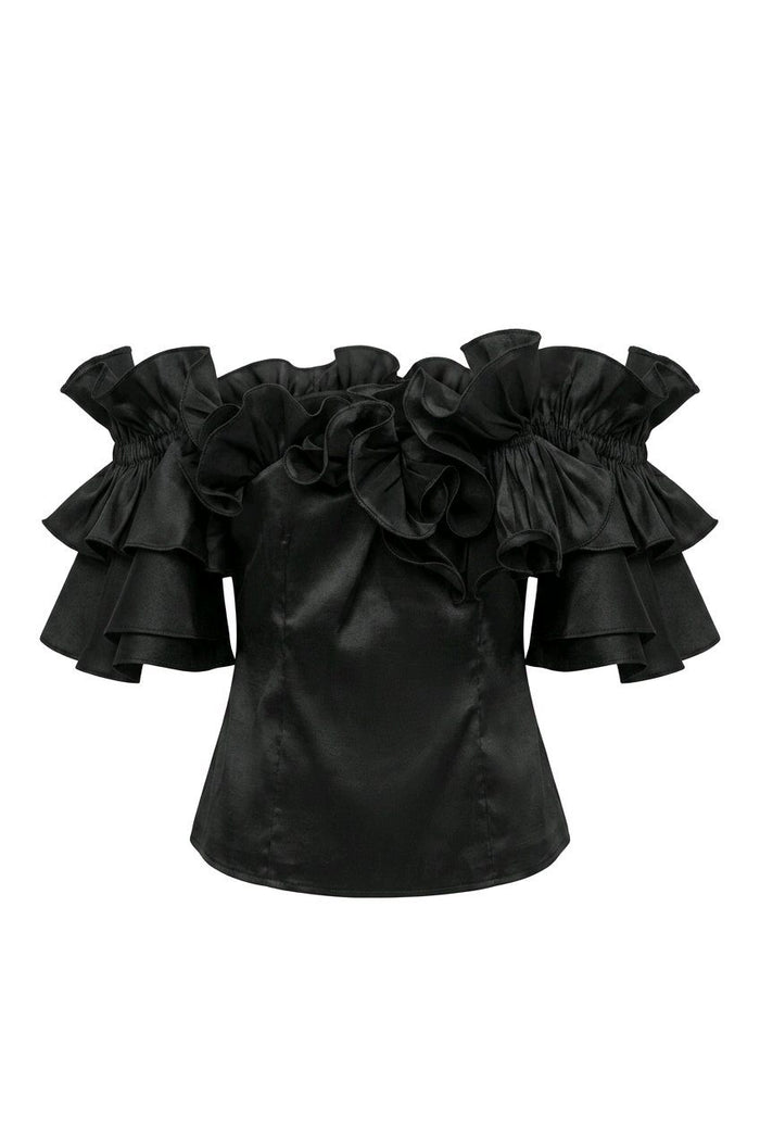 BLUSA ESTILO CORSET CAMPESINA